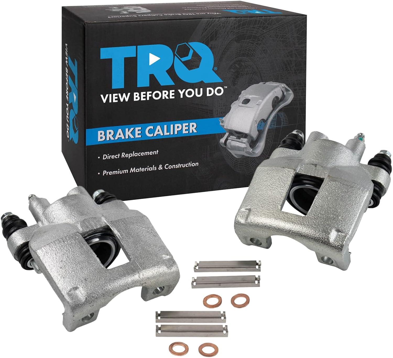 TRQ Rear Brake Caliper Set for Ford Explorer and Ranger