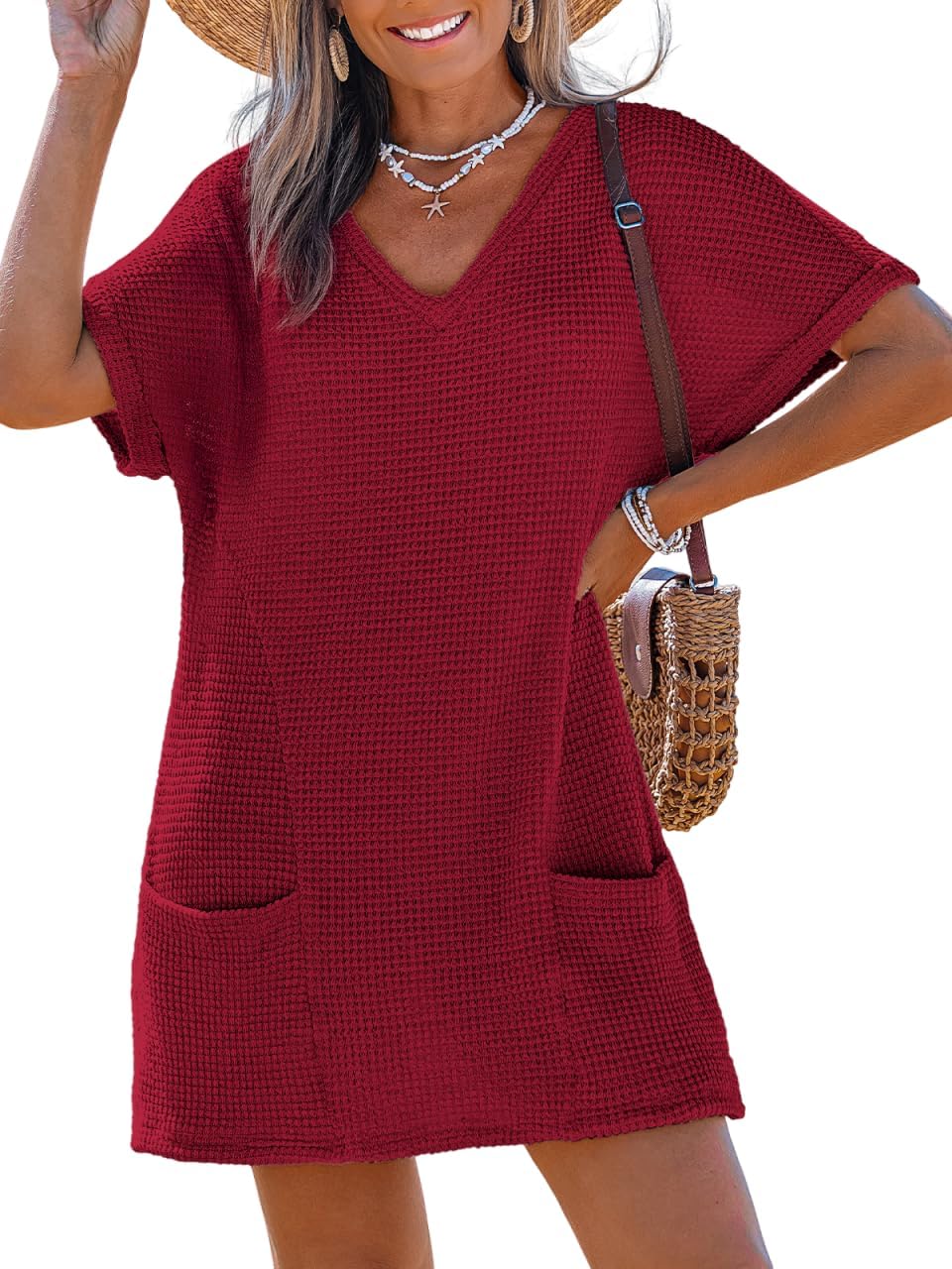 CUPSHE Swimsuit Coverup for Women with Pockets and Style