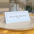 Elegant Printable Place Cards with Border for Weddings and Events