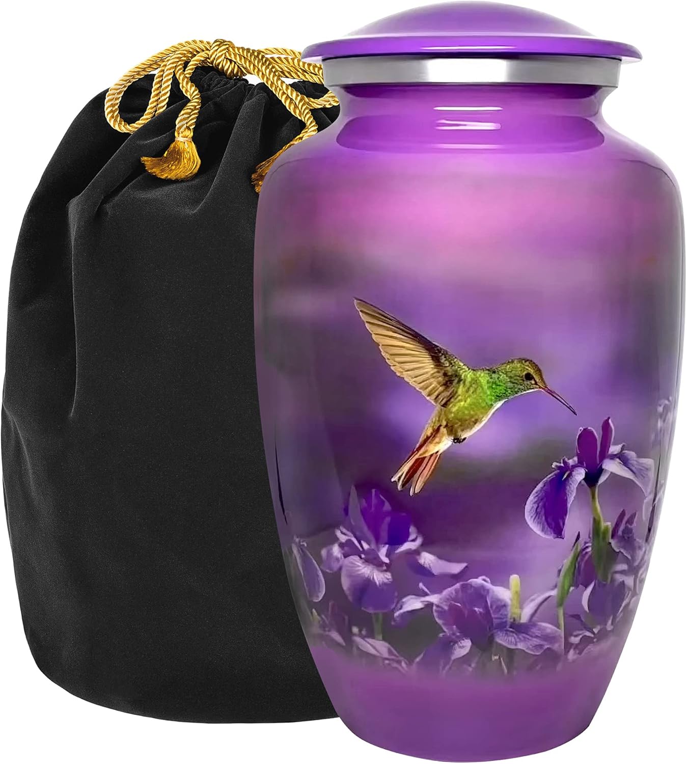 Trupoint Memorials Large Hummingbird Urn for Human Ashes