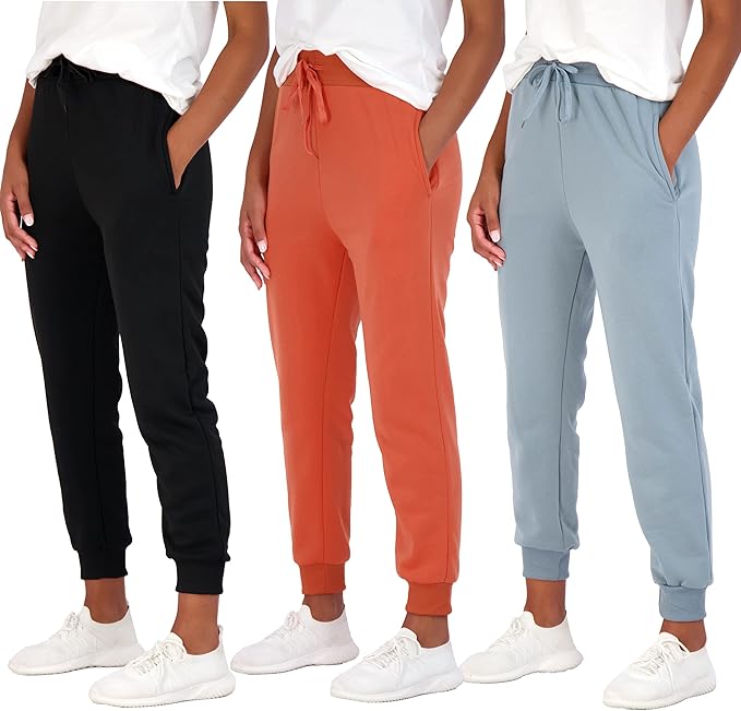 Real Essentials Women's Relaxed Fit Fleece Jogger Sweatpants Review