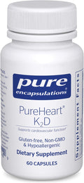 PureHeart K2D Heart Health Supplement - Vitamin K2 & D3