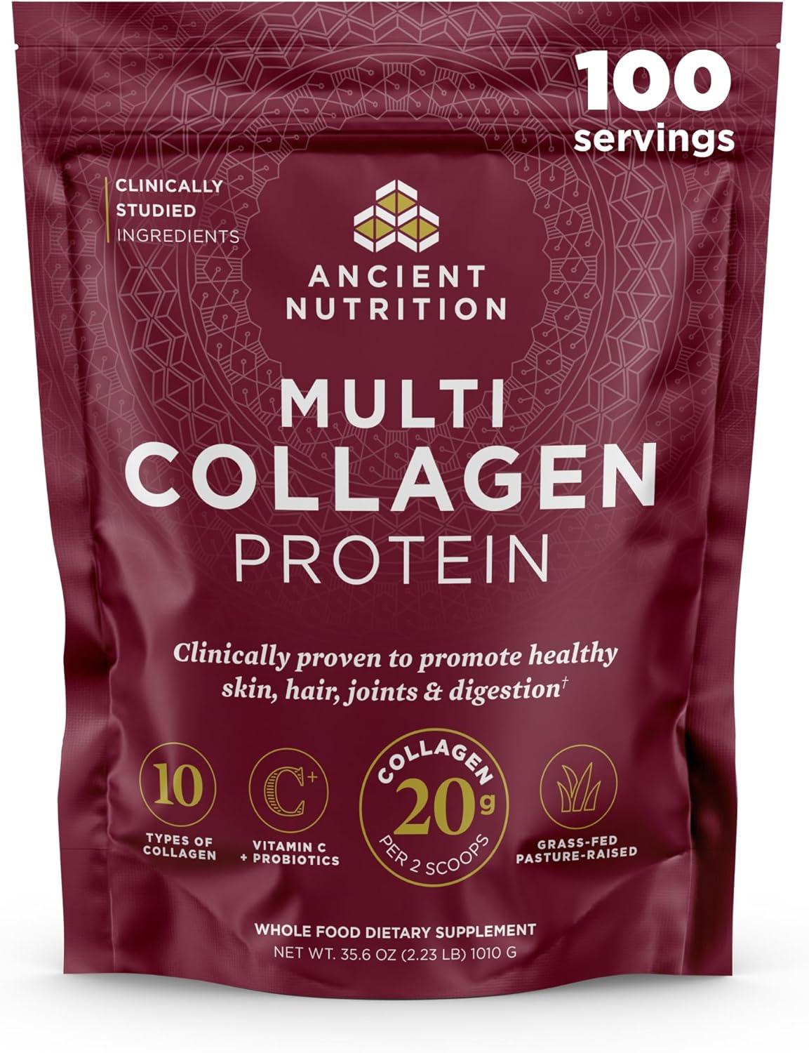Multi Collagen Protein Powder for Skin, Joints, and Gut Health
