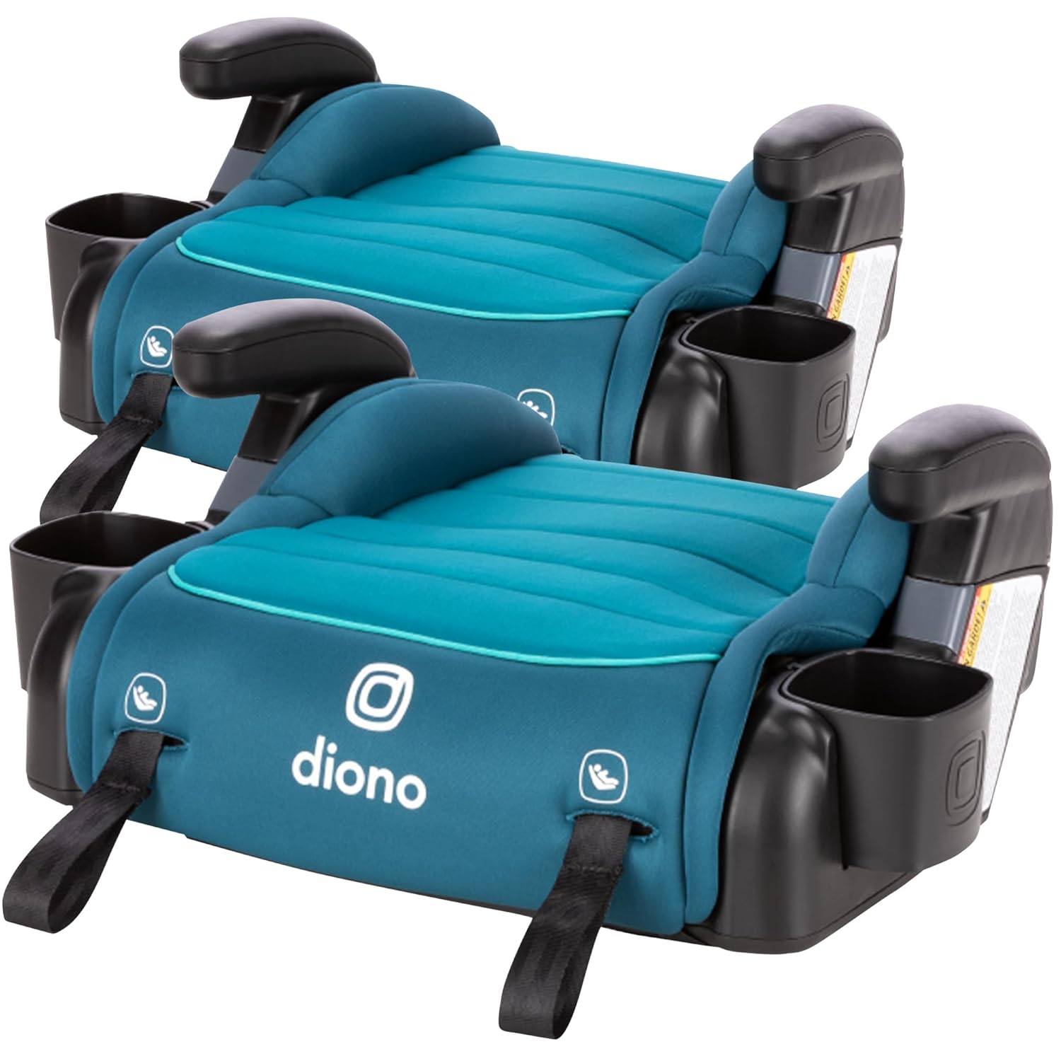 Diono Connect3 RXT Backless Booster for Slim Fit 3-Across Use