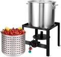 Seafood Boil Kit with Propane Burner and 100QT Pot - Outdoor Ready