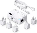 Travel Voltage Converter 220V to 110V Step Down - 250W Travel Adapter