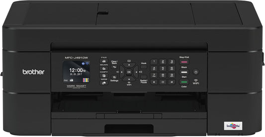 Brother MFC-J491DW: Wireless Color Printer with Duplex & Mobile Printing