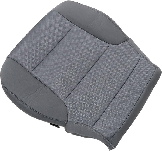 SecosAutoparts Gray Cloth Seat Cover for Chevy Silverado 2014-2019