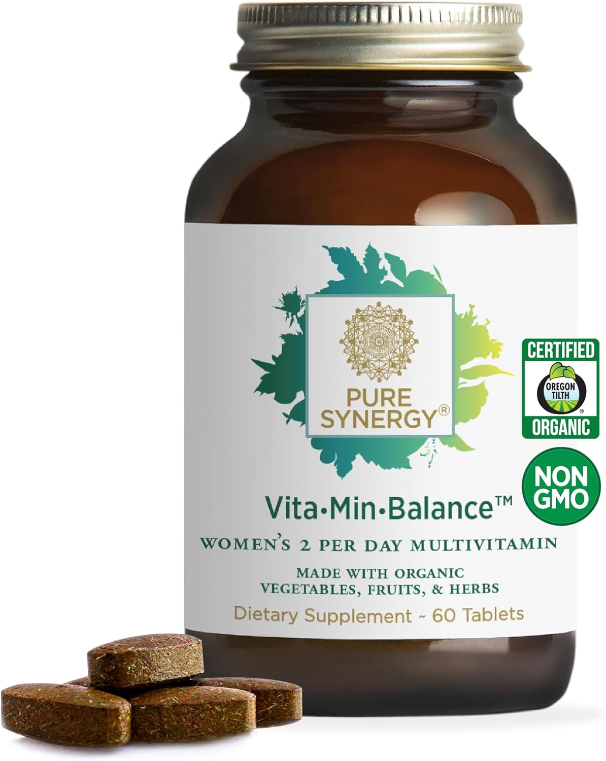 PURE SYNERGY VitaMinBalance Multivitamin for Women with Iron