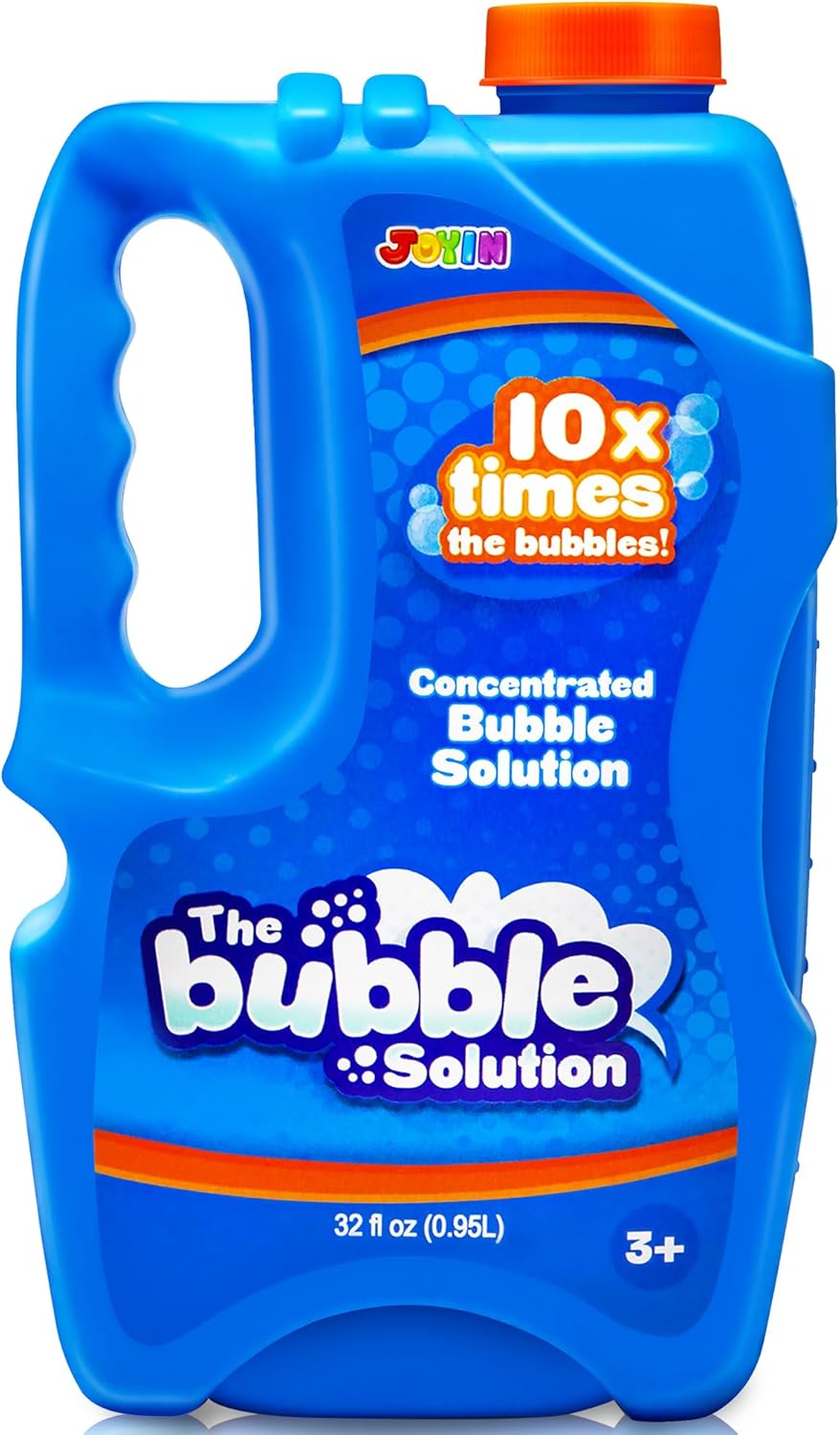32oz Concentrated Bubble Solution Refill for Endless Fun!