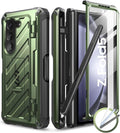 Galaxy Z Fold 5 Case with S Pen Holder - Heavy Duty Protection