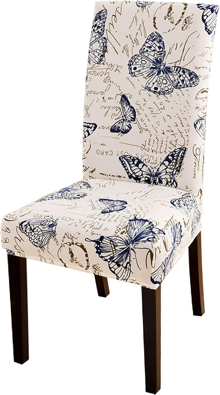 Stretchy Parson Chair Slipcovers for Dining Room Protection