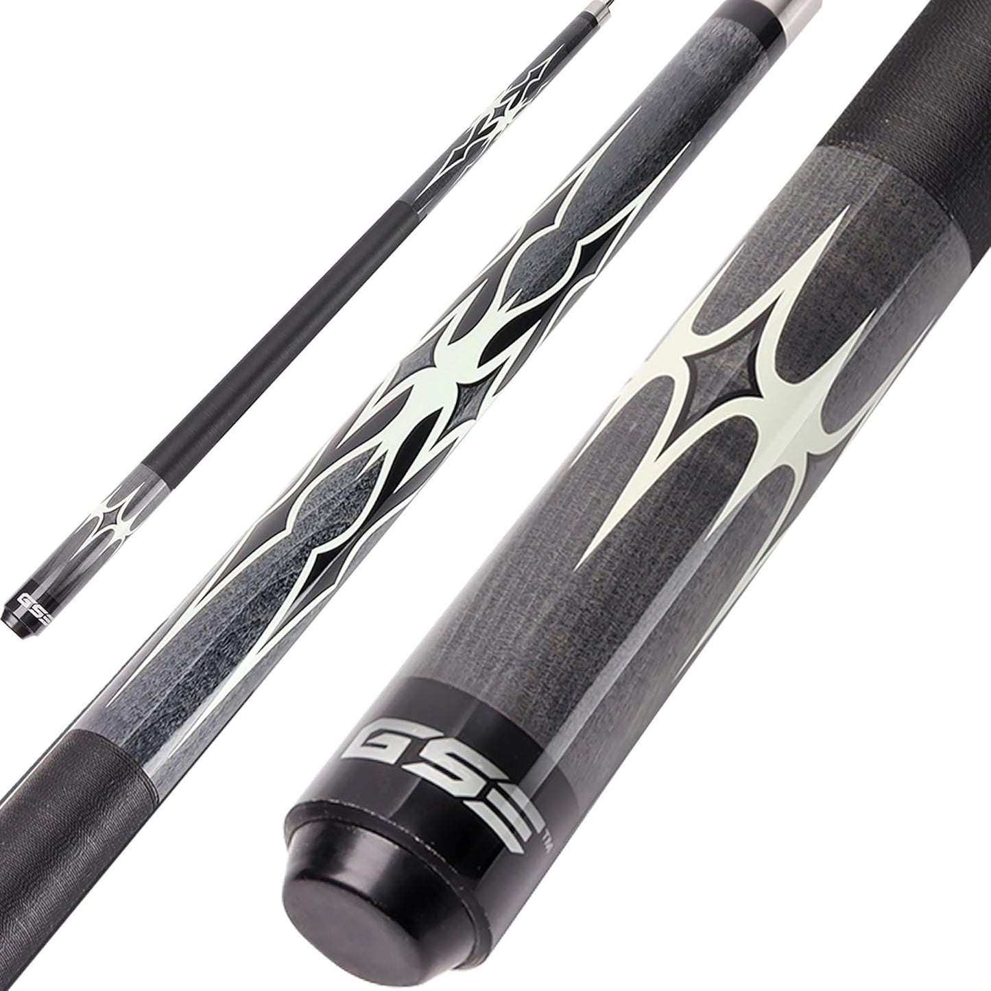 58 Inch Canadian Maple Hardwood Pool Cue Sticks for Everyone