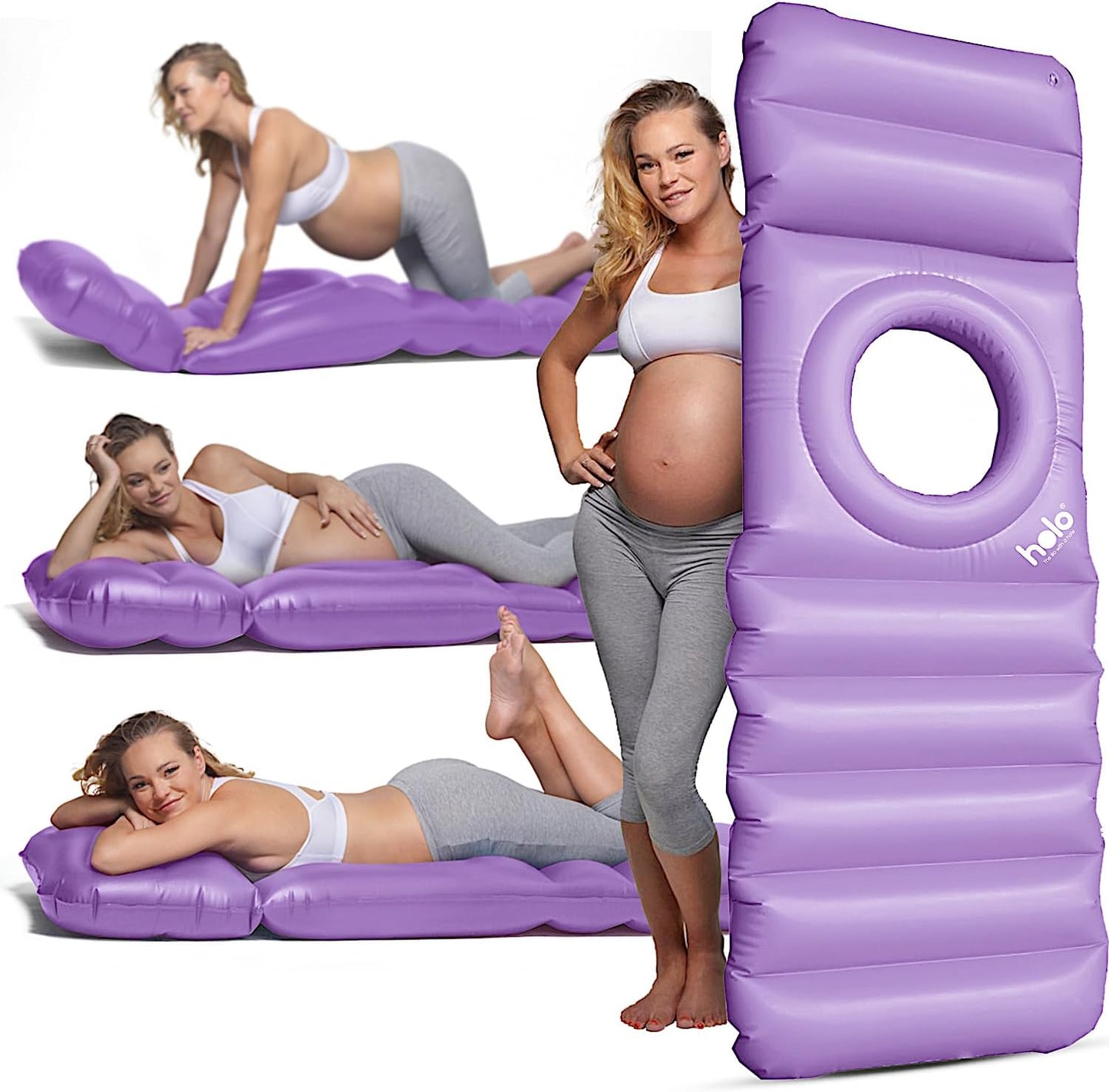 HOLO Inflatable Pregnancy Pillow for Comfort and Relaxation