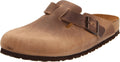 Birkenstock Women's Boston Suede Clogs - Oiled Nubuck Comfort
