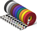 XLR Cable 25 ft 10 Pack - Color-Coded Balanced Microphone Cables