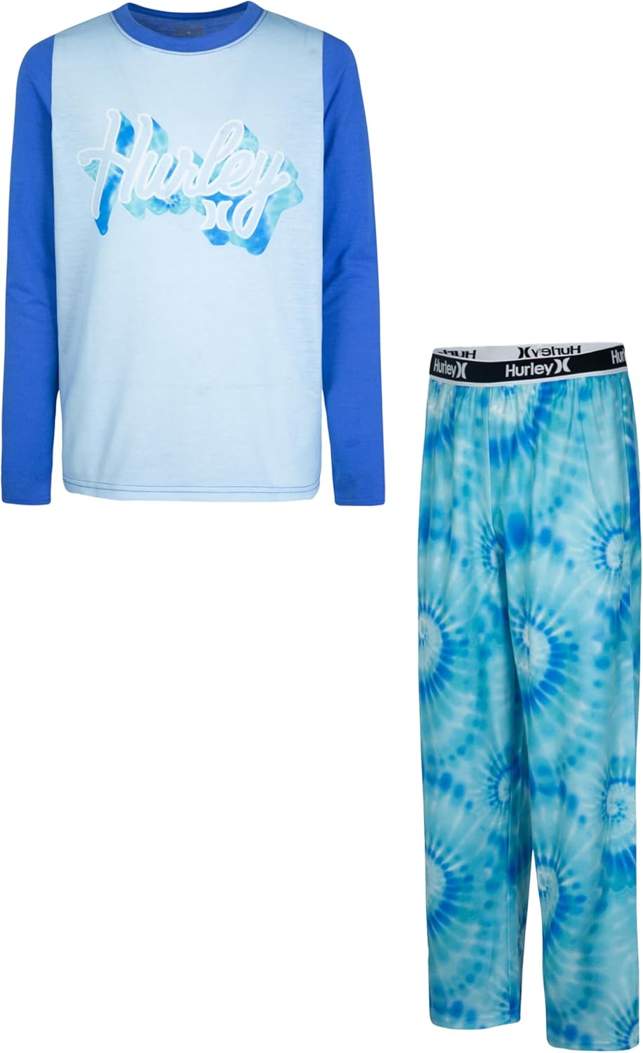 Hurley Boys' Pajama 2-Piece Set for Comfort and Style