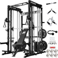 RitFit M1 Pro Smith Machine with Cable Crossover - Home Power Rack