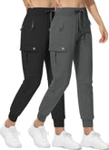 RlaGed Womens Cargo Hiking Pants Lightweight Quick Dry - UPF 50