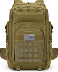 Maelstrom Tactical Backpack for Men 40L Khaki - Durable 3-Day Pack