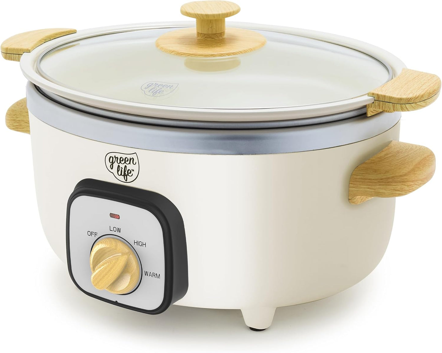 GreenLife 3.5QT Slow Cooker: Healthy Cooking Made Easy