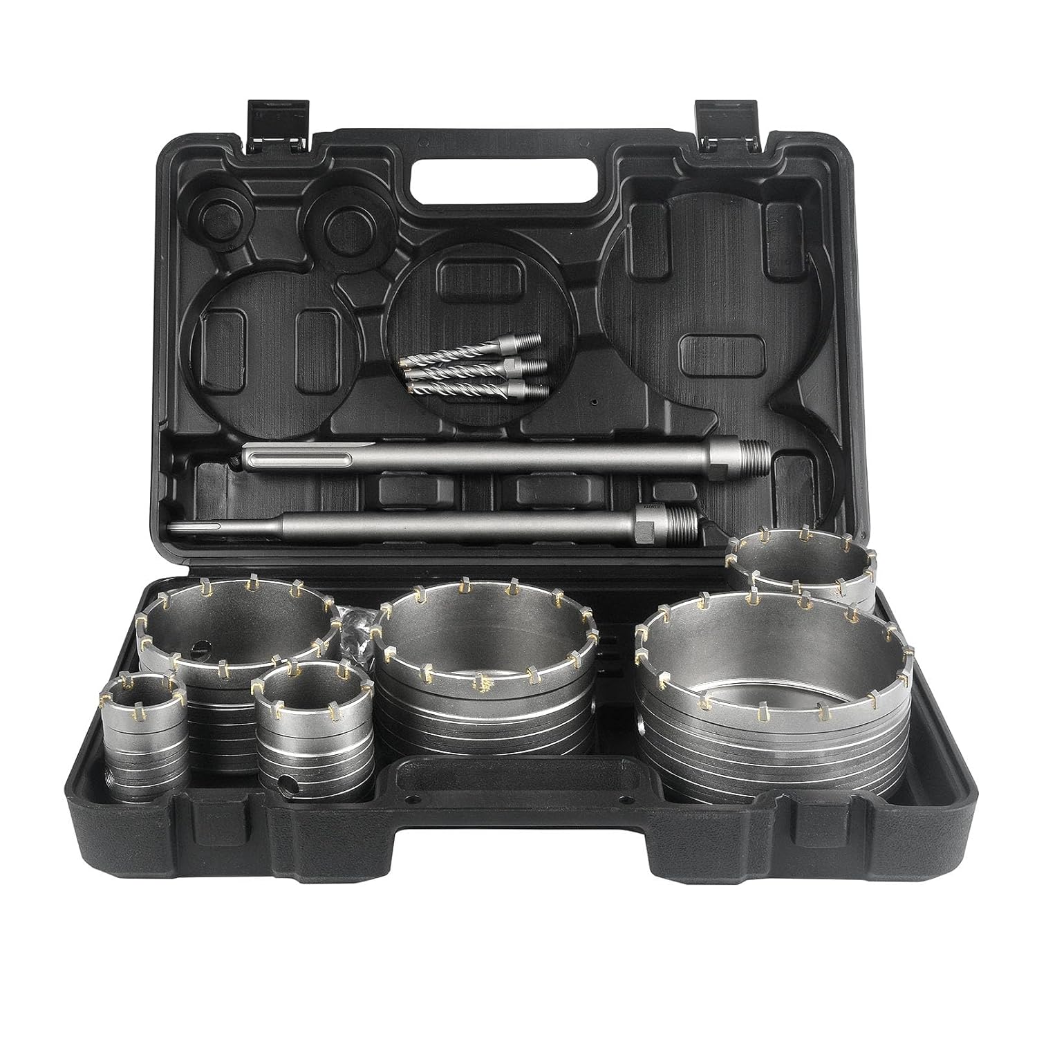 BINOTA 13PCS Concrete Hole Saw Kit for Masonry and Brick Work