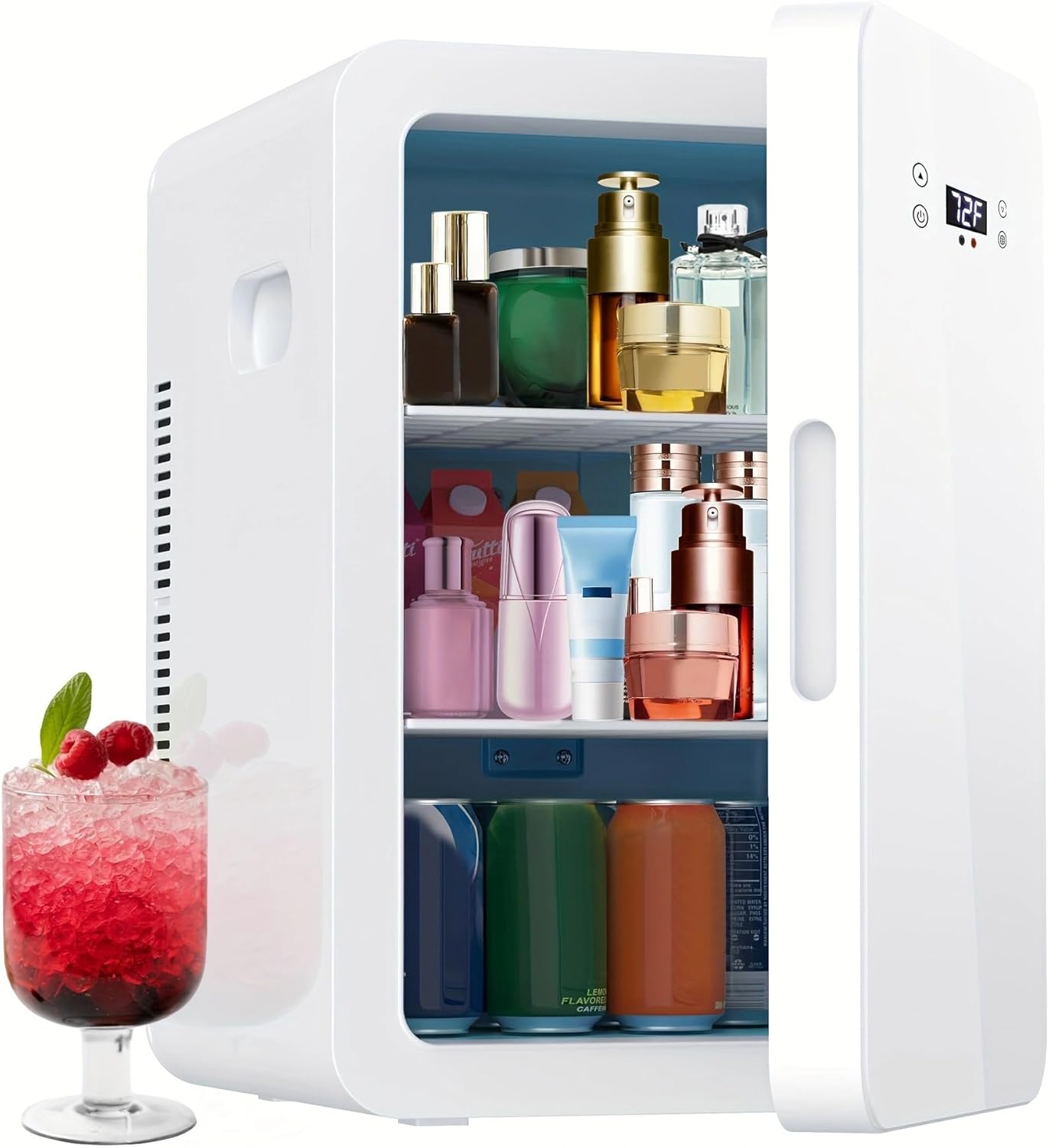 Advwin 22L Mini Fridge for Bedroom - Portable Cooler & Warmer