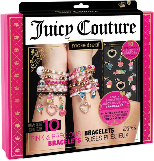 Tween Charm Bracelet Kit - Juicy Couture Pink Beads