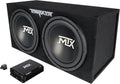 MTX TNP212D2 12ft Dual Loaded Subwoofer Combo - Compact High Output