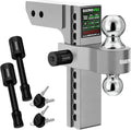 Rhino USA Adjustable Trailer Hitch for 2.5-in Receiver - Heavy Duty