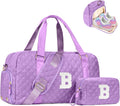 Carry on Bag Girls Initial Travel Duffel Bag - Stylish Carry-On
