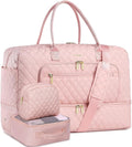 Large Women Travel Duffle Bag with Wet Pocket for Weekend Trips
