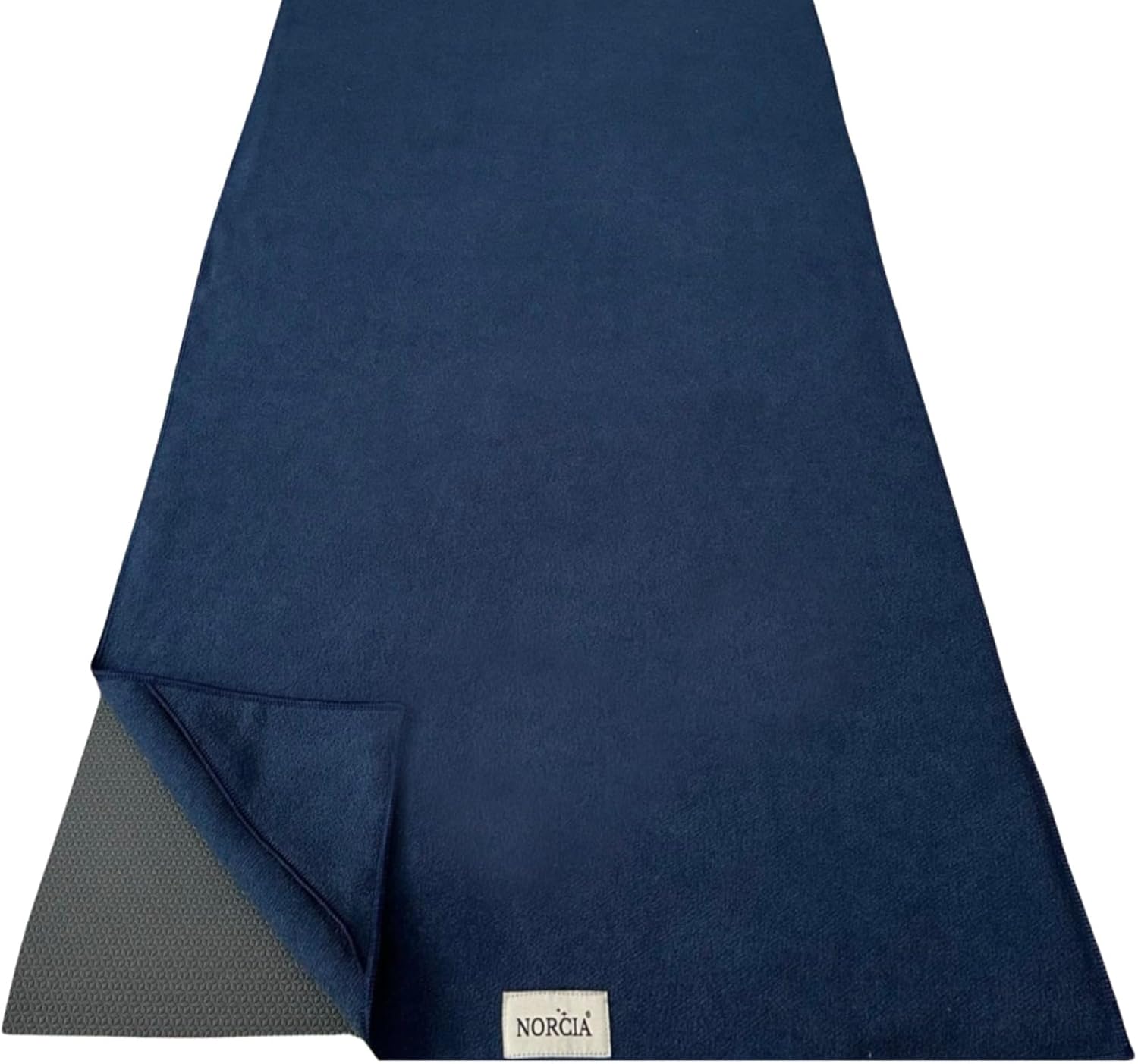 NORCIA Hot Yoga Towel: Non Slip, Microfiber, Sweat Absorbent