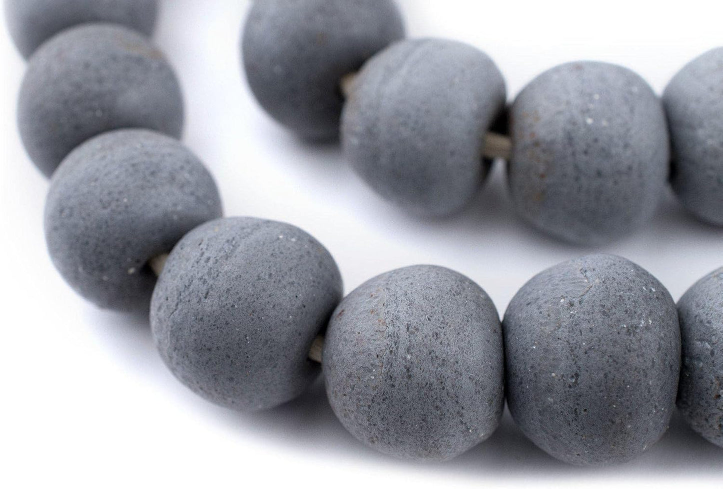 Jumbo Recycled Glass Beads for Unique Home Decor and Accents