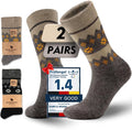 Alpaca Wool Unisex Winter Heavyweight Crew Socks - Thick Thermal