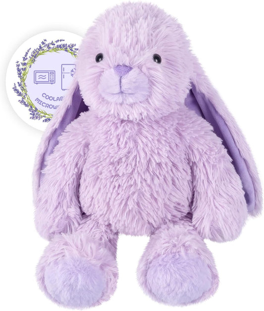 Lavender Bunny Heating Pad for Kids, SuzziPals