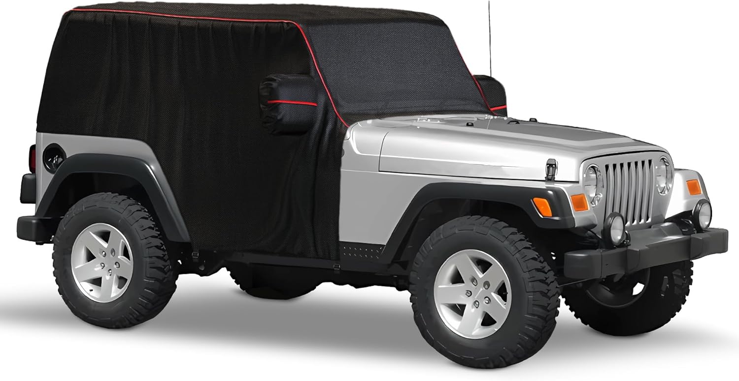 MZS Cab Cover for Wrangler TJ YJ 2 Door 1986-2006 - Waterproof