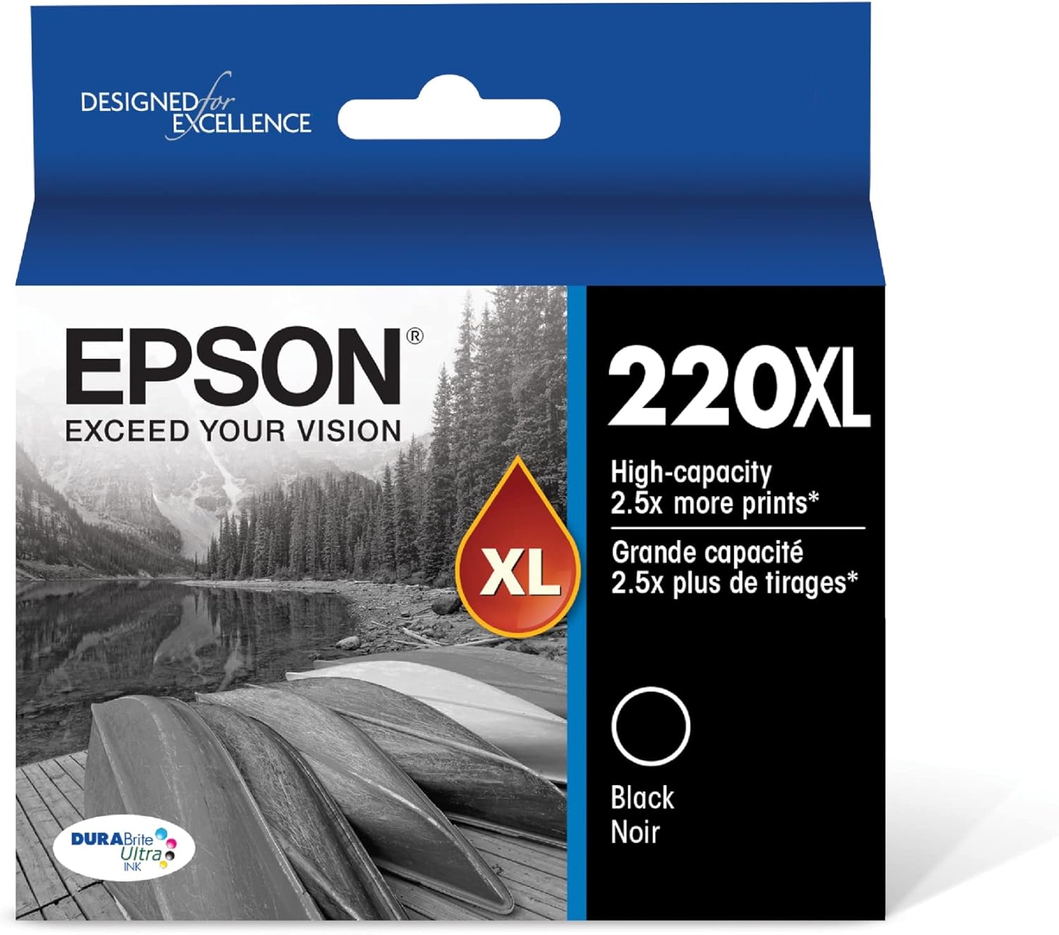 EPSON T220XL120-S High Capacity Black Ink: Long-Lasting performance!