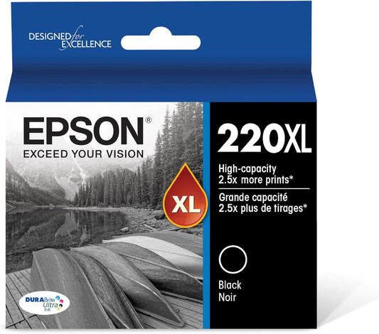 EPSON T220XL120-S High Capacity Black Ink: Long-Lasting performance!
