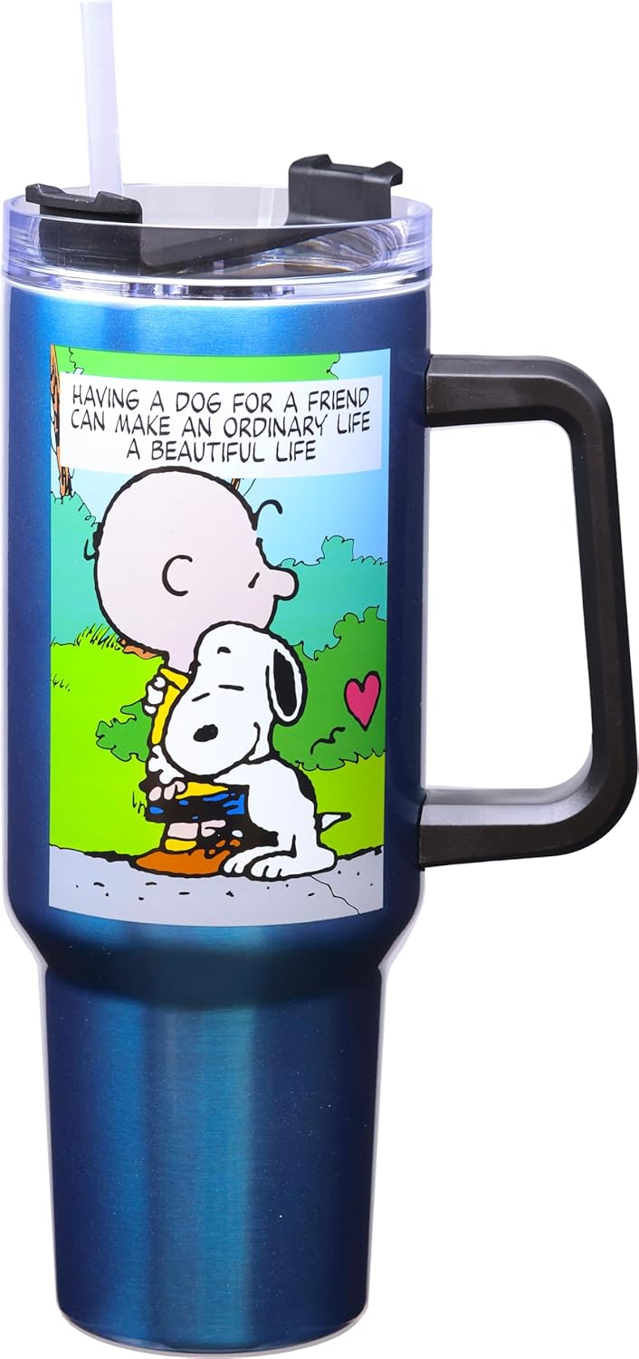 Spoontiques Peanuts Stainless Steel Travel Mug for Every Beverage