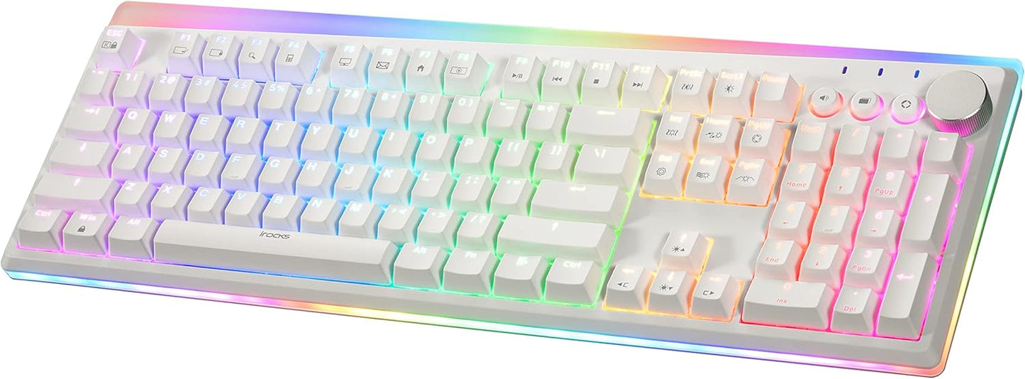 iRocks K71R Wireless RGB Mechanical Gaming Keyboard Review