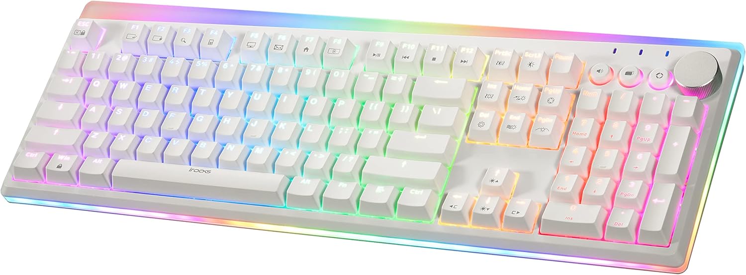 iRocks K71R Wireless RGB Mechanical Gaming Keyboard Review