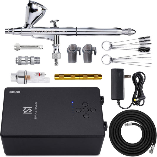 SprayMagic Airbrush Kit: Precision Artistry Power