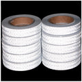 Reflective Tape White 1 in x 68 ft x 10 Rolls - High Visibility Safety