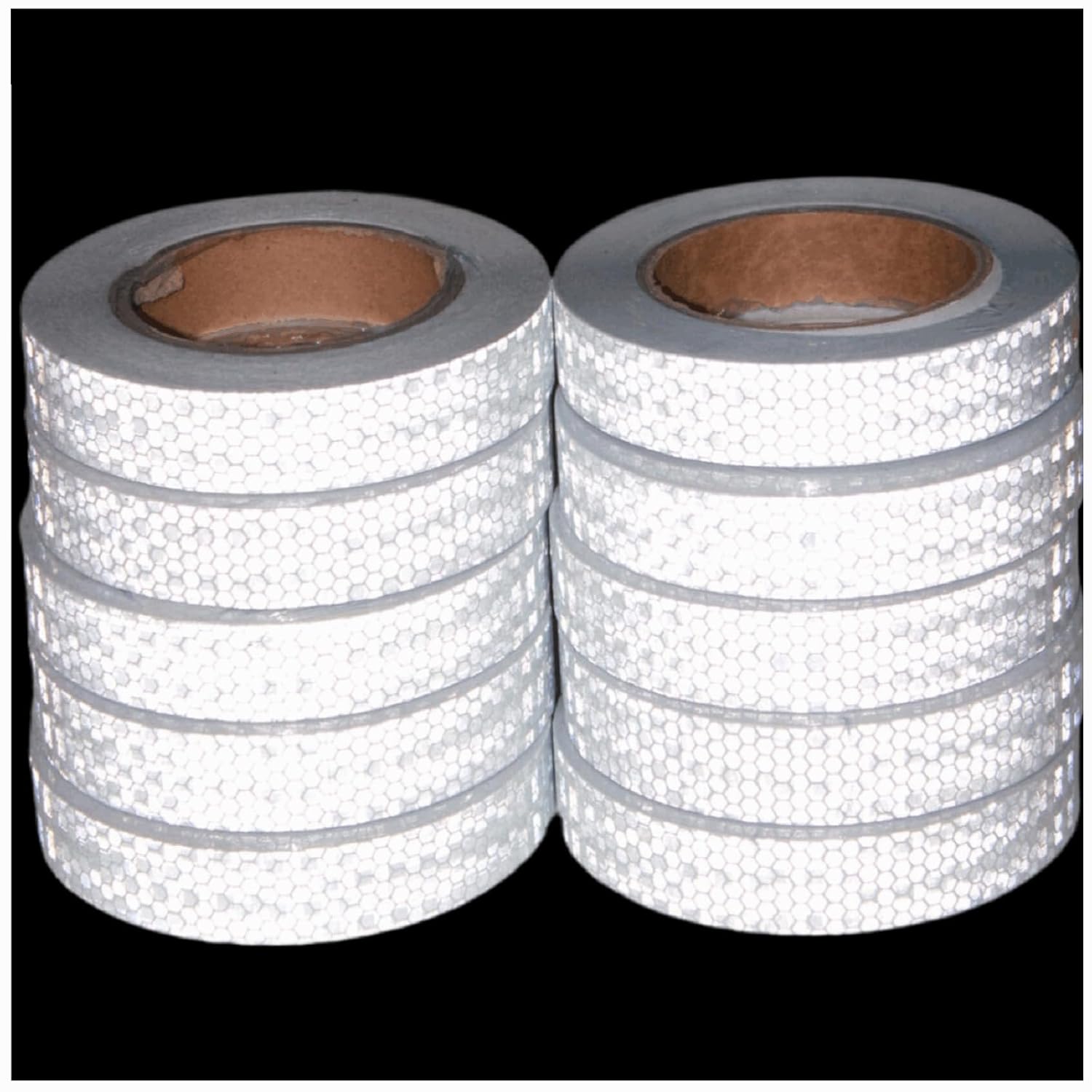 Reflective Tape White 1 inch X 68 FT for Safety and Visibility