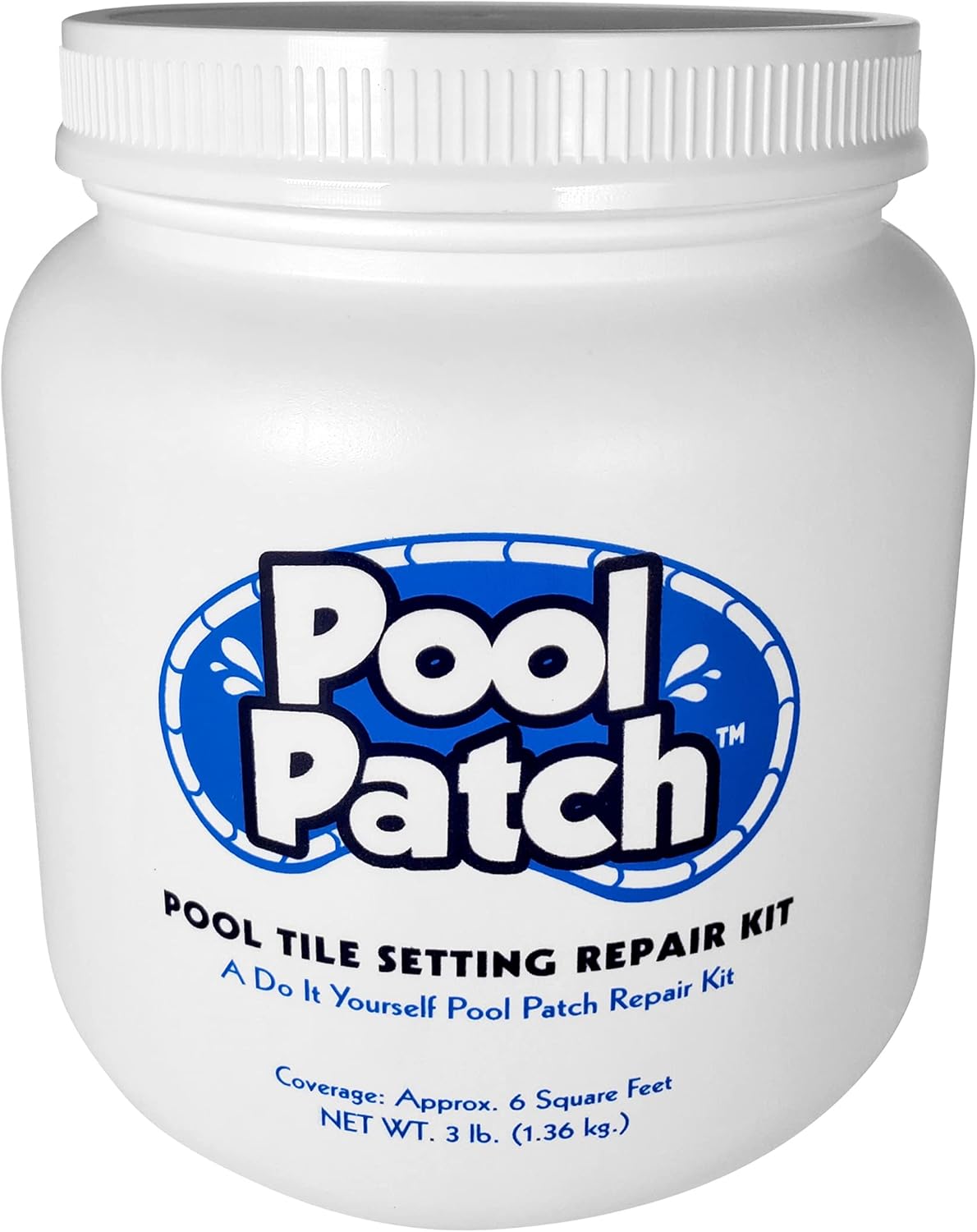 Pool Patch Gray Pool Tile Adhesive Repair Kit for Quick Fixes