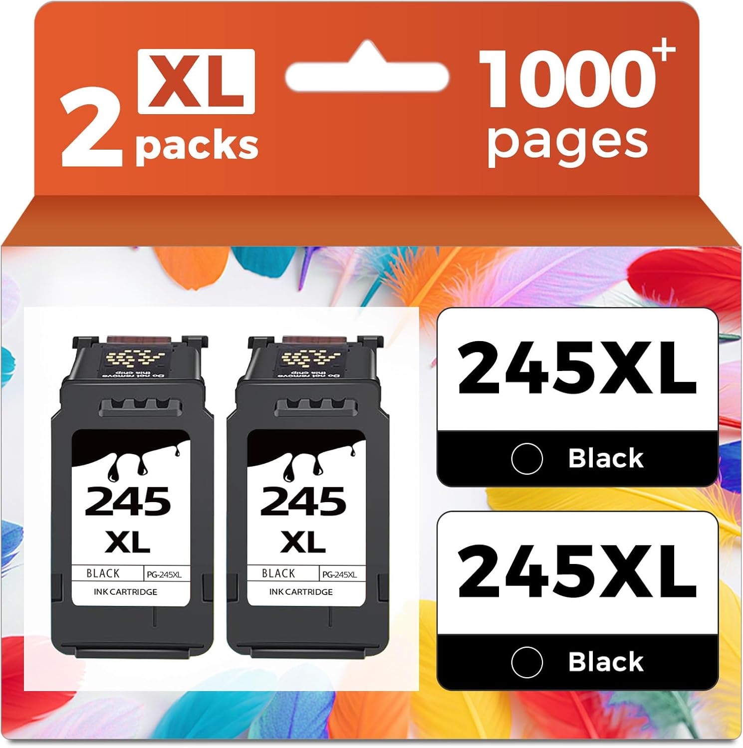 Compatible Ink Cartridge Replacement for Canon 245XL - High Yield