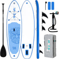 FunWater Inflatable Ultra-Light SUP Paddle Board for Youth & Adults