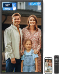 32 Inch FHD Extra Large Digital Picture Frame Touchscreen - 64GB