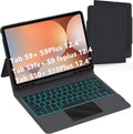 Keyboard Case for Samsung Galaxy Tab S10+/S9 FE+/S9+ 12.4 in - Backlit